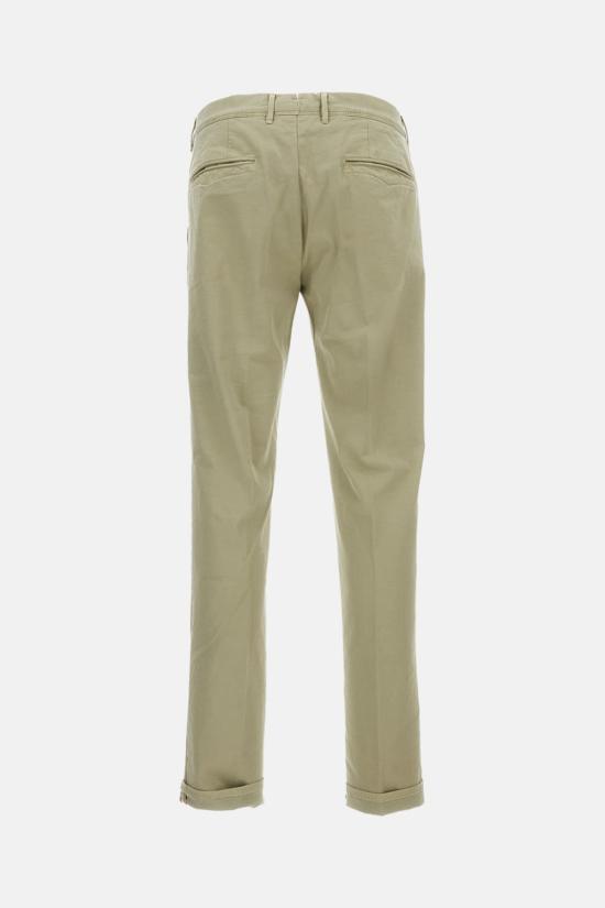  인코텍스 스트레이트 팬츠 슬림핏 팬츠 그린 - INCOTEX