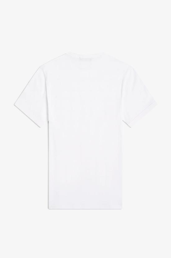 26SS 프레드페리 반팔 티셔츠 M3519 100 White - FRED PERRY