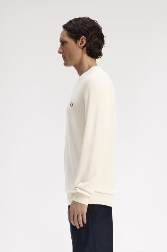 26SS 프레드페리 스웨터 K1309 560 Beige - FRED PERRY