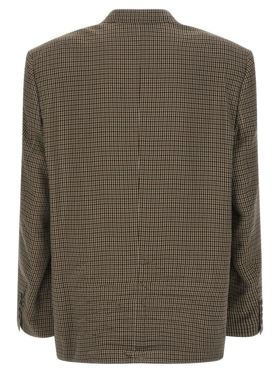  발렌시아가 수트 자켓 SB 블레이저 브라운 - BALENCIAGA