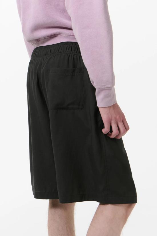 26SS 아워레가시 레저 쇼츠 스틸 블랙 캄 쿠프로 코튼 M2264LS B Black - OUR LEGACY