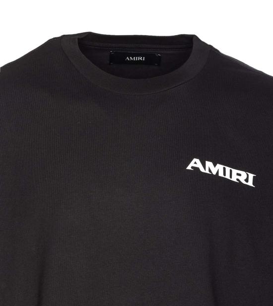  아미리 반팔 티셔츠 스포츠 티셔츠 블랙 - AMIRI