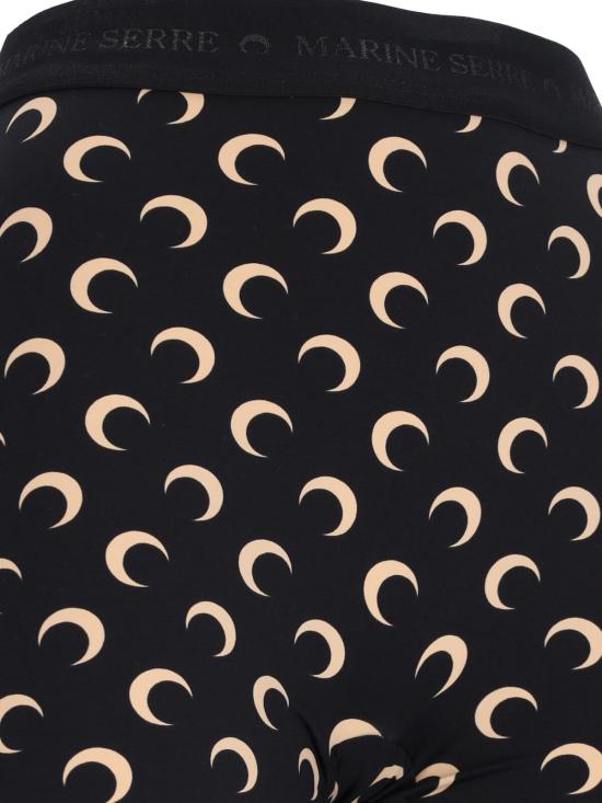  마린세르 레깅스 마린 세르 문  블랙 - MARINE SERRE