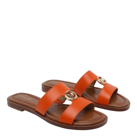26SS 마이클 코어스 샌들 40S6ERFS2L 835 Orange - MICHAEL KORS
