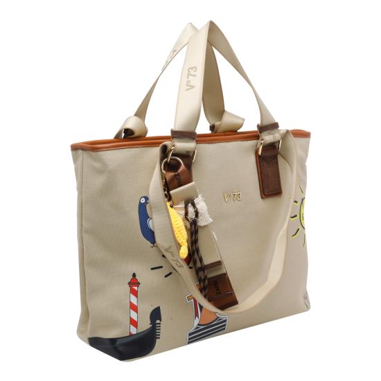 26SS 브이73 숄더백 73BS9TZ01C BEIGE CUOIO Beige - V73