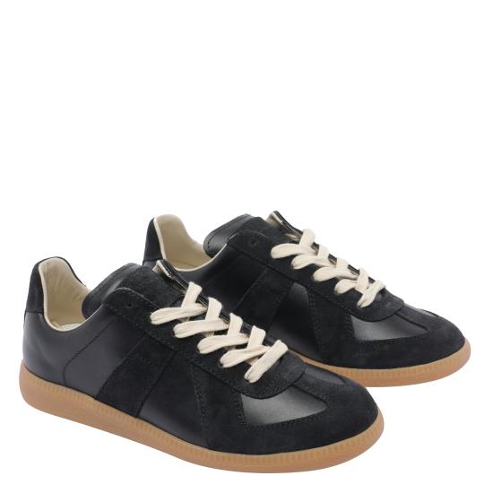 26SS 마르지엘라 카프스킨 레플리카 스니커즈 S58WS0109 P1895H6851 Black - MAISON MARGIELA