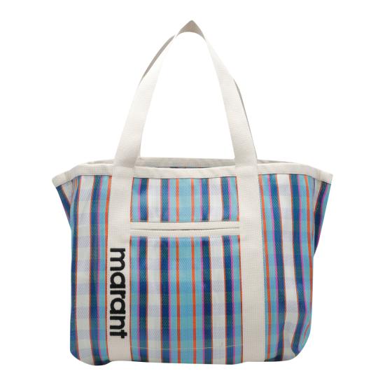 26SS 이자벨마랑 다르웬 토트백 PP0021FA A1X17MTURQUOISE CHALK TUCK Blue