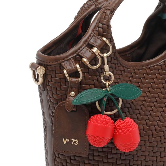 26SS 브이73 토트백 73BS9O602 MORO Brown - V73