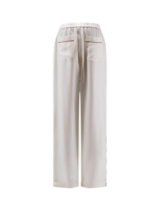  톰포드 스트레이트 팬츠 톰 포드 실크 팬츠 베이지 - TOMFORD