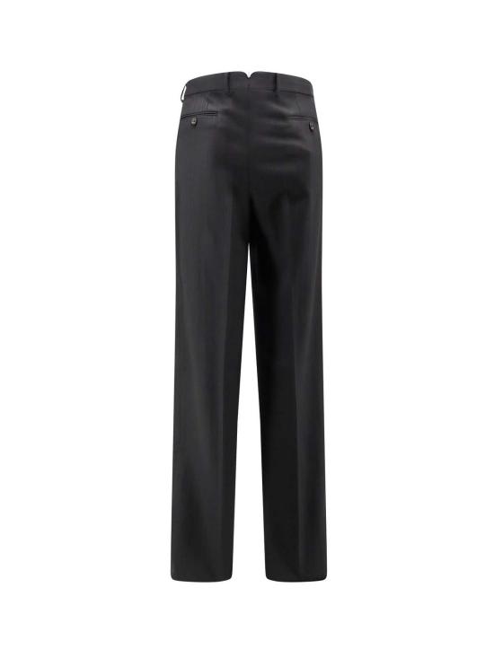  톰포드 스트레이트 팬츠 톰 포드 울 팬츠 블랙 - TOMFORD