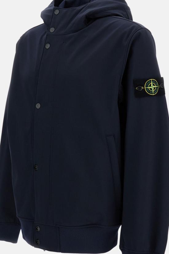  스톤 아일랜드 자켓 소프트쉘 재킷 블루 - STONE ISLAND