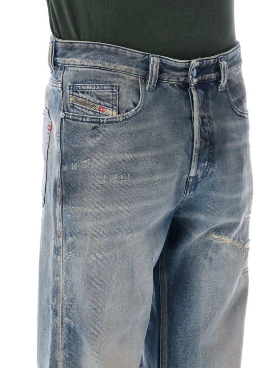  디젤 데님 팬츠 D Max 라이트 블루 진 - DIESEL