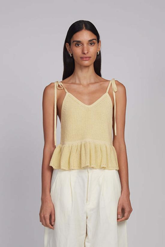  일레븐 식스 민소매 티셔츠 말리 카미 스웨터 탱크 버터