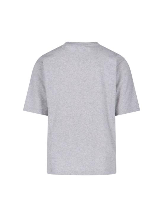  디스퀘어드2 반팔 티셔츠 Dsquared2 메이플 리프 로고 티셔츠 (회색) - DSQUARED2