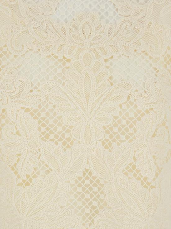  트윈셋 블라우스 탑 화이트 - TWINSET