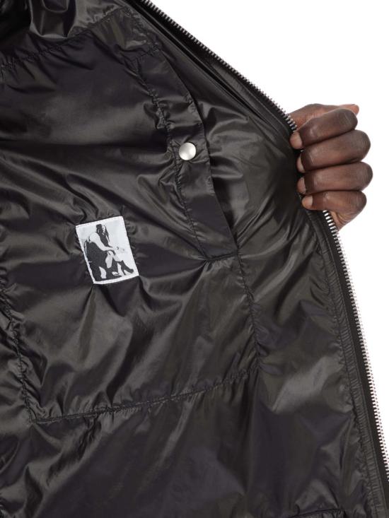  릭 오웬스 가죽 자켓 지퍼 재킷 블랙 - RICK OWENS
