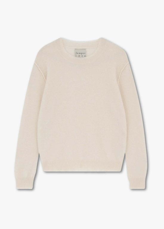  점퍼 원투쓰리포 스웨터 점퍼 1234 디스트레스드 크루  재스민 - JUMPER 1234