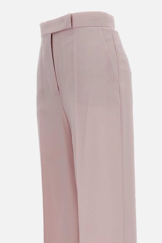 막스마라 스트레이트 팬츠 막스 마라 지론 팬츠 핑크 - MAX MARA
