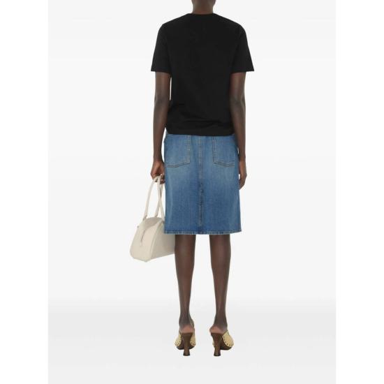  버버리 반팔 티셔츠 티셔츠 블랙 - BURBERRY