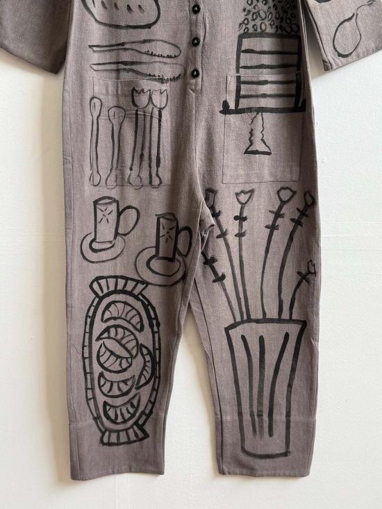  Happy French Gang 점프수트 해피 프렌치 갱 #107 손으로 그린 르 고터 - OTHER BRANDS