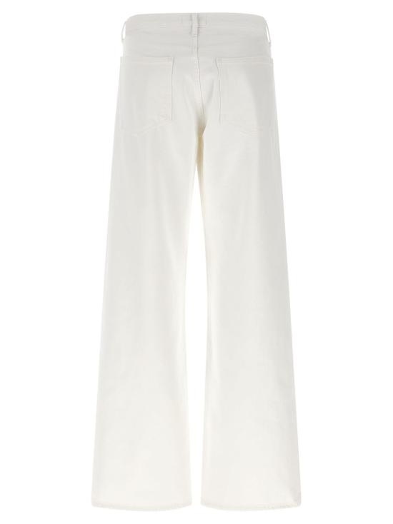  에이골디 데님 팬츠 아골드 로우라이즈 루즈핏 진 화이트 - AGOLDE