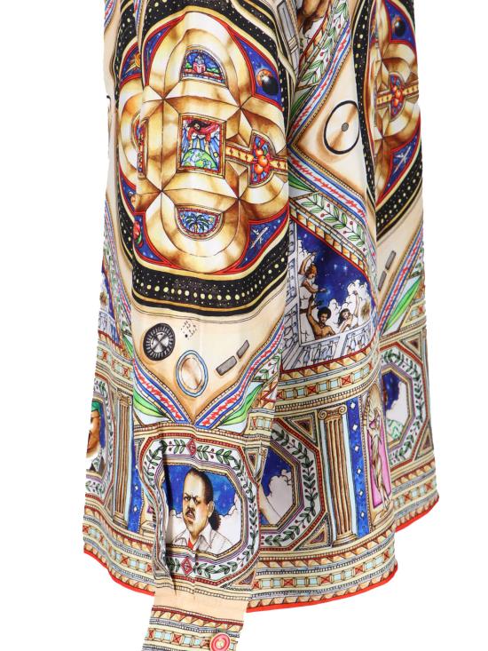 26SS 카사블랑카 긴팔 셔츠 M SS26 SH 006 01 PLAFOND ORNE DE MUSIQUE MultiColour - CASABLANCA