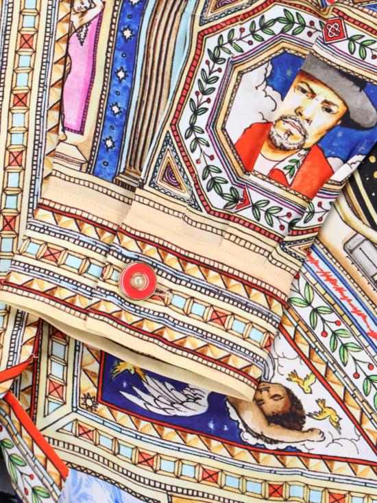 26SS 카사블랑카 긴팔 셔츠 M SS26 SH 006 01 PLAFOND ORNE DE MUSIQUE MultiColour - CASABLANCA