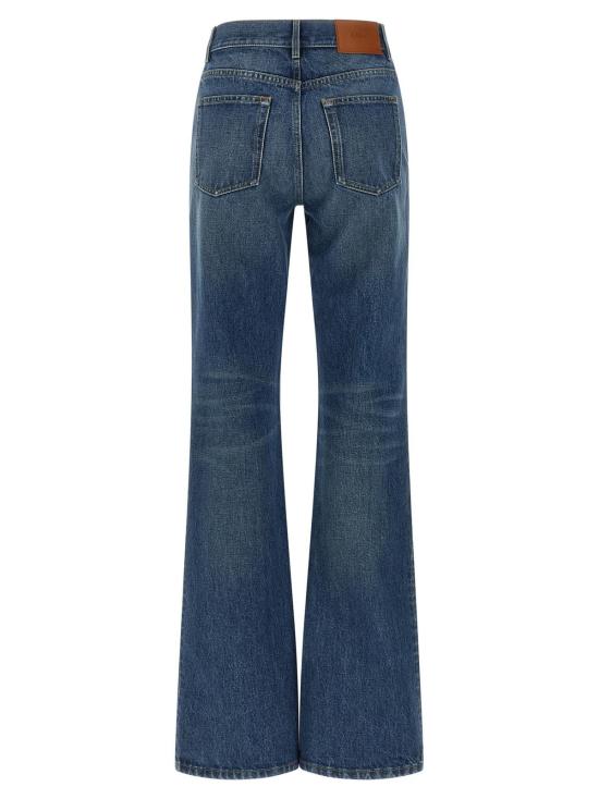  끌로에 데님 팬츠 팔라초 진 블루 - CHLOE