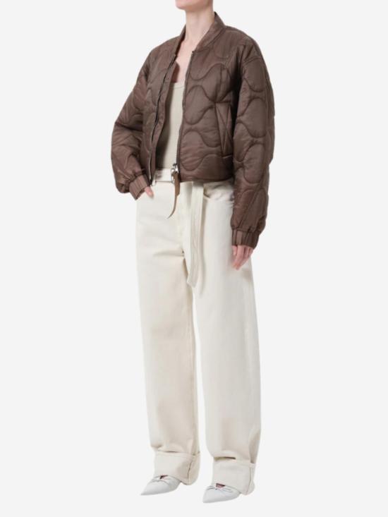  에이골디 봄버 자켓 아골드 아이오나 퀼팅 재킷 - AGOLDE