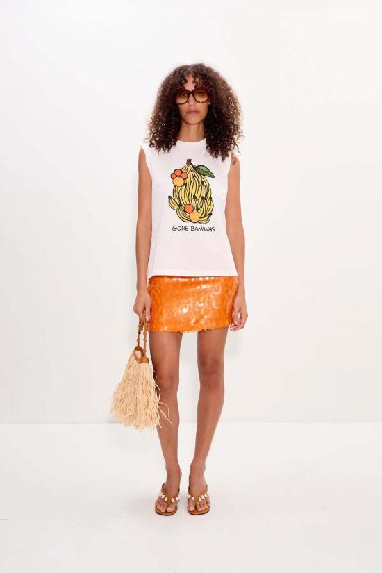  더 엔케이씨 스토어 민소매 티셔츠 NKC 스토어 바나나 믹스 탱크탑 - The NKC Store