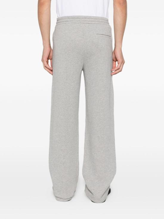  엠포리오 아르마니 트레이닝/조거 팬츠 코튼 스웨트팬츠 그레이 - EMPORIO ARMANI