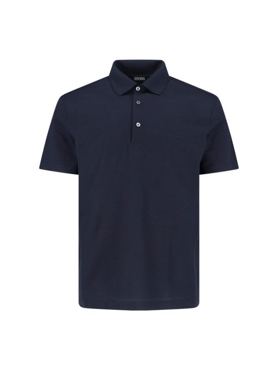 26SS 에르메네질도제냐 반팔 티셔츠 RUH348A3 H794 B09 Blue