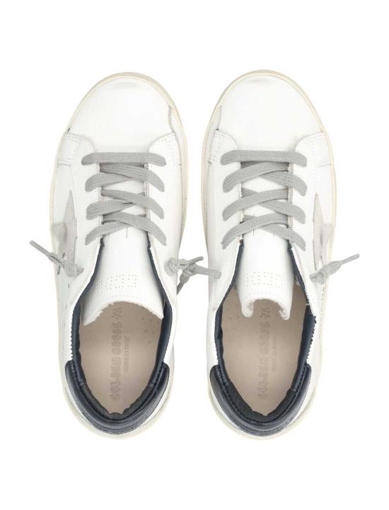  [키즈] 골든구스 스니커즈 골든 구스 슈퍼스타 키즈 스니커즈 화이트/아이스 - GOLDEN GOOSE