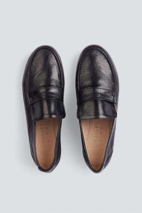  제이미 할러 로퍼 블랙 페니 - JAMIE HALLER