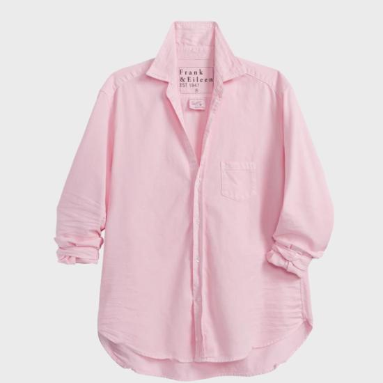  프랭크 앤 에일린 셔츠 프랭크 & 아일린 아일린 릴렉스드 버튼업 셔츠 페탈 - FRANK & EILEEN