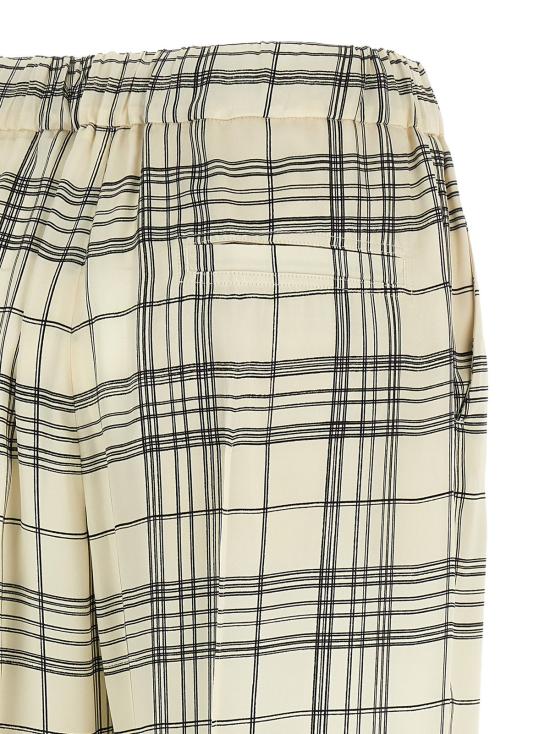  질샌더 스트레이트 팬츠 질 샌더 플루이드 비스코스 팬츠 베이지 - JIL SANDER