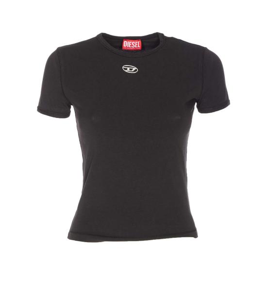  디젤 반팔 티셔츠 언큐티스롱 티셔츠 블랙