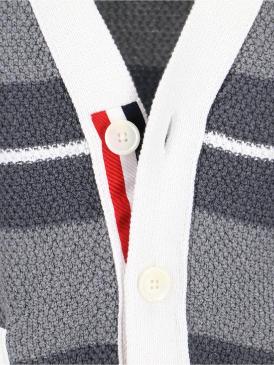  톰브라운 스웨터 MKC641A Y3016 035 Grey - THOM BROWNE