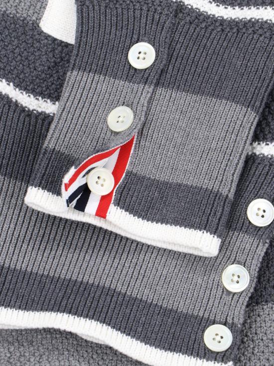  톰브라운 스웨터 MKC641A Y3016 035 Grey - THOM BROWNE