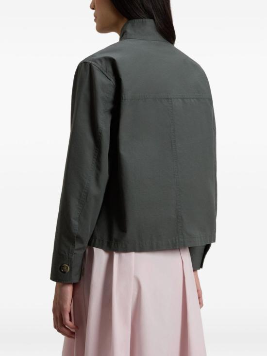  울리치 수트 자켓 캔버스 필드 오버셔츠 블레이저 다크 그레이 - WOOLRICH