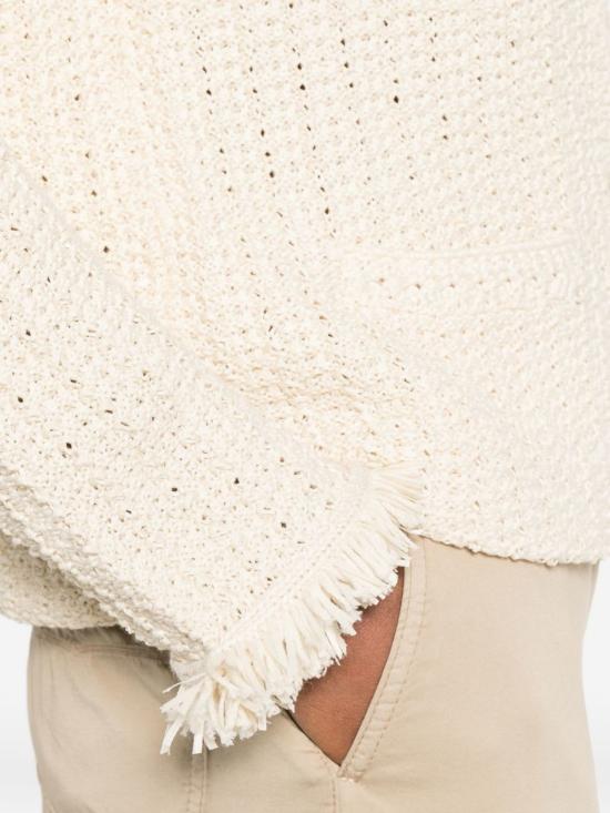  엠포리오 아르마니 수트 자켓 코튼 블렌드 블레이저 베이지 - EMPORIO ARMANI