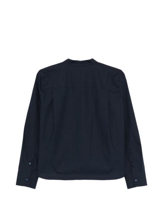  엠포리오 아르마니 셔츠 코튼 셔츠 블루 - EMPORIO ARMANI