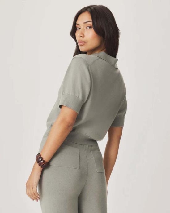  스플렌디드 반팔 티셔츠 크리스타 반팔 폴로 셔츠 - SPLENDID