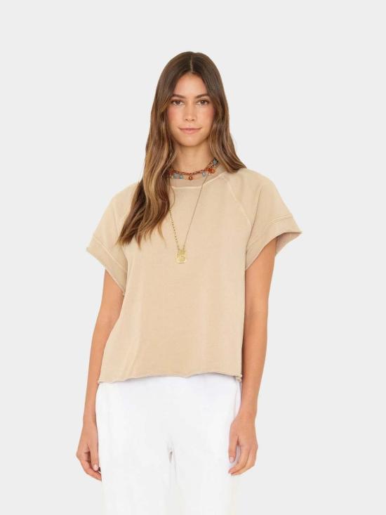  시레나 스웨터 캘리 테리 스웨트셔츠