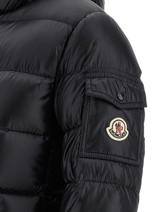  몽클레어 봄버 자켓 몽클레르 글레스 다운 재킷 블랙 - MONCLER