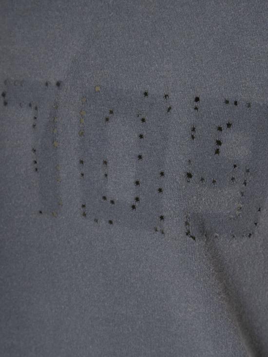  골든구스 반팔 티셔츠 골든 구스 빈티지 코튼 티셔츠 그레이 - GOLDEN GOOSE