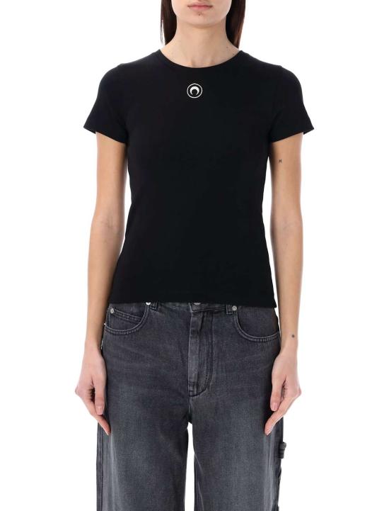  마린세르 반팔 티셔츠 마린 세르 코튼 아기 티셔츠 블랙