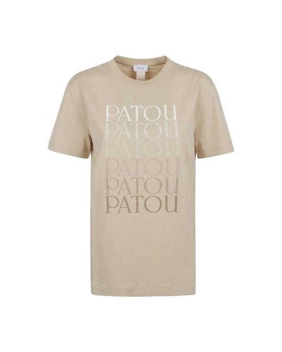 25SS 파투 반팔 티셔츠 JE1129999 118P PRALINE Neutrals