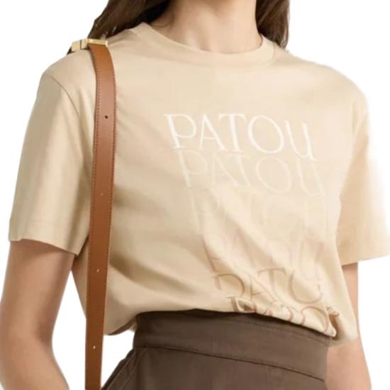 25SS 파투 반팔 티셔츠 JE1129999 118P PRALINE Neutrals - PATOU