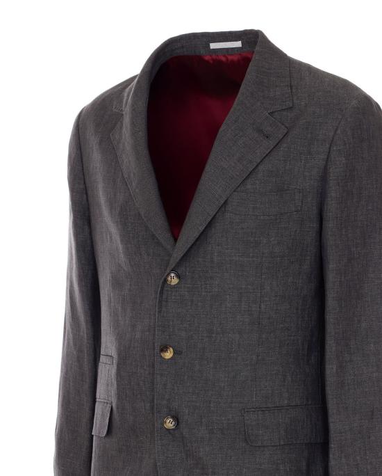  브루넬로 쿠치넬리 수트 자켓 수트 그레이 - BRUNELLO CUCINELLI
